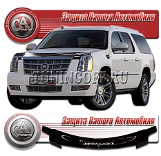 Дефлектор капота (серый) CADILLAC ESCALADE 2007