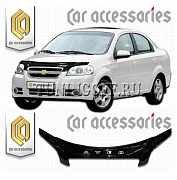 Очки на фары (прозрачные) CHEVROLET AVEO (06-)