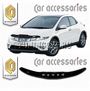 Дефлектор капота (серый) HONDA CIVIC TYPE R (2006-)