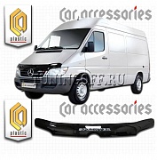 Дефлектор капота (черный) MERCEDES-BENZ SPRINTER W903 (2000-2006)