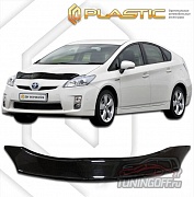 Дефлектор капота (черный) TOYOTA PRIUS (2009-)