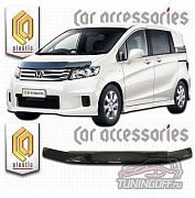 Дефлектор капота (черный) HONDA FREED SPIKE (2010-)