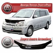 Дефлектор капота (прозрачный) MITSUBISHI DION (2000-2005)