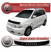 Дефлектор капота (Прозрачный) MITSUBISHI MIRAGE DINGO (02-)