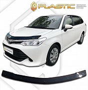 Дефлектор капота (черный) TOYOTA COROLLA FIELDER (2015-2017)