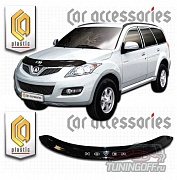 Дефлектор капота (черный) GREAT WALL HOVER H5
