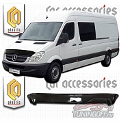 Дефлектор капота (Прозрачный) MERCEDES-BENZ SPRINTER W906 (2006-)