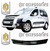 Дефлектор капота (черный) CITROEN BERLINGO (2008-)