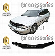 Дефлектор капота (прозрачный) SUBARU LEGACY BD2-BD9 (93-98)