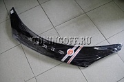 Дефлектор капота (Чёрный) SUZUKI AERIO WAGON (01-)