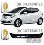 Дефлектор капота (прозрачный) KIA VENGA