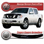 Дефлектор капота (прозрачный) NISSAN FRONTIER / NAVARA (06-)