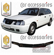 Дефлектор капота (прозрачный) HONDA PARTNER EL1 (96-00)