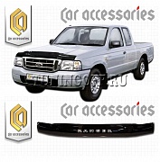 Дефлектор капота (черный) FORD RANGER (2005-)
