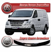Дефлектор капота (прозрачный) HYUNDAI H1 / GRAND STAREX (2007-)