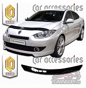 Дефлектор капота (прозрачный) RENAULT FLUENCE (2009-)