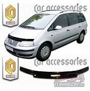 Дефлектор капота (черный) VOLKSWAGEN SHARAN (2000-2010)