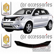 Дефлектор капота (прозрачный) RENAULT KOLEOS (2008-2010)