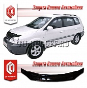 Дефлектор капота (серый) KIA CARENS  2 (2002—2006)