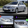 Фары черные линзы TOYOTA COROLLA ALTIS (2011-2013)