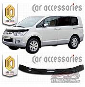 Дефлектор капота (прозрачный) MITSUBISHI DELICA D5 (2007-)