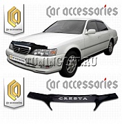 Дефлектор капота (серый) TOYOTA CRESTA X100-X105 (1998-2000)