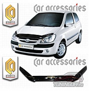 Дефлектор капота (черный) HYUNDAI GETZ