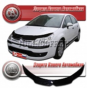 Дефлектор капота (черный) CITROEN C4 (2004—2010)
