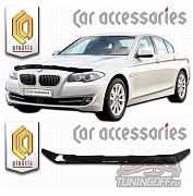 Дефлектор капота (черный) BMW 5Series (2010-)