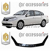 Дефлектор капота (черный) RENAULT SYMBOL (09-)