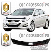 Дефлектор капота (серый) HYUNDAI I40 (2012-)