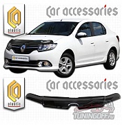 Очки на фары (черные) RENAULT LOGAN (2014-)