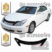 Дефлектор капота (черный) TOYOTA WINDOM (01-)