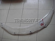 Дефлектор капота (Шелкография белая) TOYOTA COROLLA FIELDER (06-up)