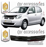 Дефлектор капота (черный) DAIHATSU BOON (2010-)