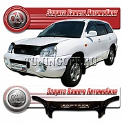Очки на фары (черные) HYUNDAI SANTA FE (2001-2007)