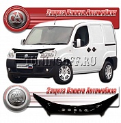 Дефлектор капота (серый) FIAT DOBLO