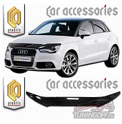 Дефлектор капота (черный) AUDI A1 (2010-)