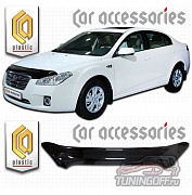 Дефлектор капота (черный) FAW BESTURN B50 (2012-)