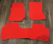 Коврики в салон IVITEX (красные) TOYOTA CAMI (1999-2005)
