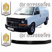 Дефлектор капота (прозрачный) CHEVROLET EXPRESS (2002-)
