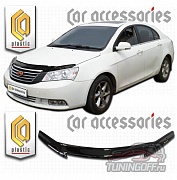 Дефлектор капота (серый) GEELY EMGRAND седан (2012-)