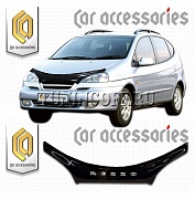 Дефлектор капота (серый) CHEVROLET REZZO (2006-)