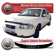 Дефлектор капота (серый) VOLVO S60 (2001-2009)