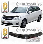 Дефлектор капота (черный) TOYOTA COROLLA FIELDER (2012-)