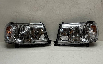 Фары (Хрустальные хром) LAND CRUISER 100 (2004-2007)