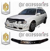 Дефлектор капота (прозрачный) TOYOTA SPRINTER CARIB (1997-2001)