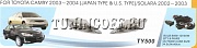 Противотуманные фары в бампер TOYOTA CAMRY (01-05)