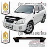 Дефлектор капота (прозрачный) CHERY TIGGO (06-)
